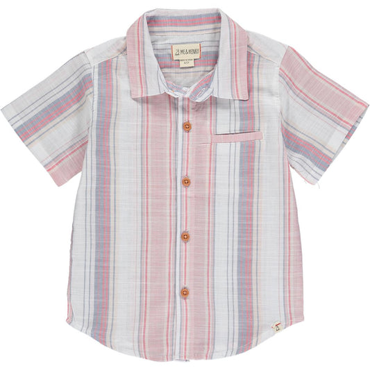 Pink Multi Stripe shirt